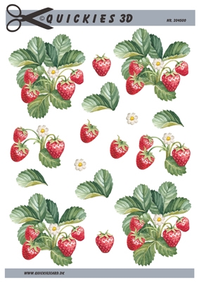  3D Jordbærplanter
